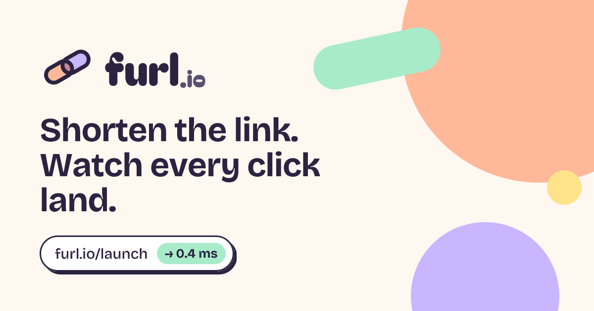 furl.io docs: URL shortener guide and API